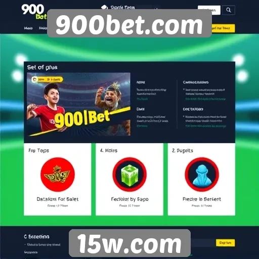 Experiência do usuário no 900bet.com é avaliada